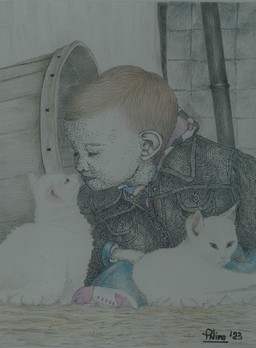 Bimbo con gattini.jpg - {Bimbo con gattini.jpg} - [25170]