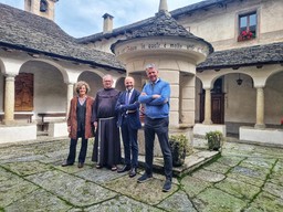 Da sin Noemi Brambilla Frate Maggiorino Stoppa Davide Maggi Mario Borsatti.jpg - {Da sin Noemi Brambilla Frate Maggiorino Stoppa Davide Maggi Mario Borsatti.jpg} - [31063]