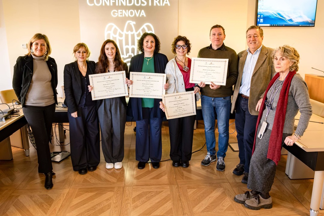 I vincitori della edizione 2024 del Premio Partnership Sociali - Celivo Confindustria Genova - Ottimizzata.jpg - {I vincitori della edizione 2024 del Premio Partnership Sociali - Celivo Confindustria Genova - Ottimizzata.jpg} - [52631]