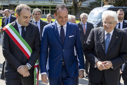 Foto Lo Russo, Cirio e Mattarella.JPG - {Foto Lo Russo, Cirio e Mattarella.JPG} - [98105]